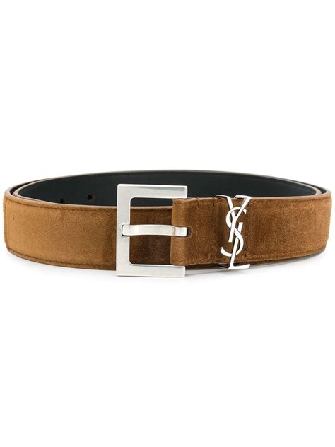 ysl men belt|saint laurent monogram suede belt.